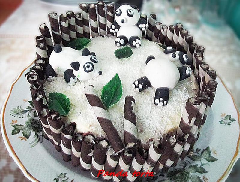 Panda torta Panda torta